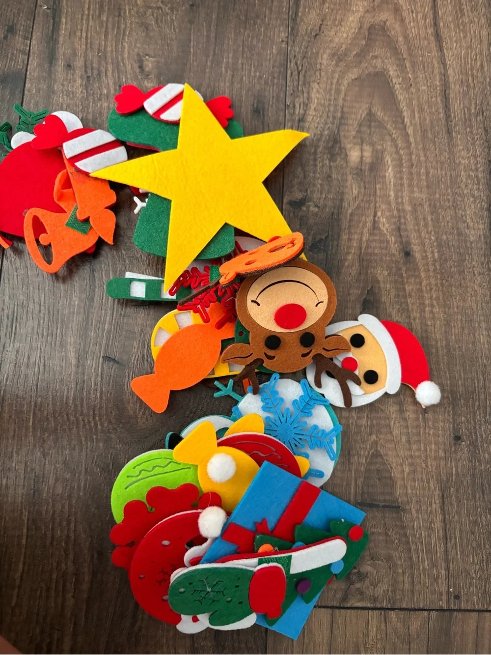 Montessori Felt Christmas Tree